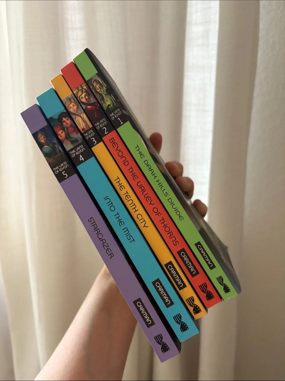 PATRICK CARMAN The Land of Elyon Books 1, 2, 3, 4 & 5 Papercover